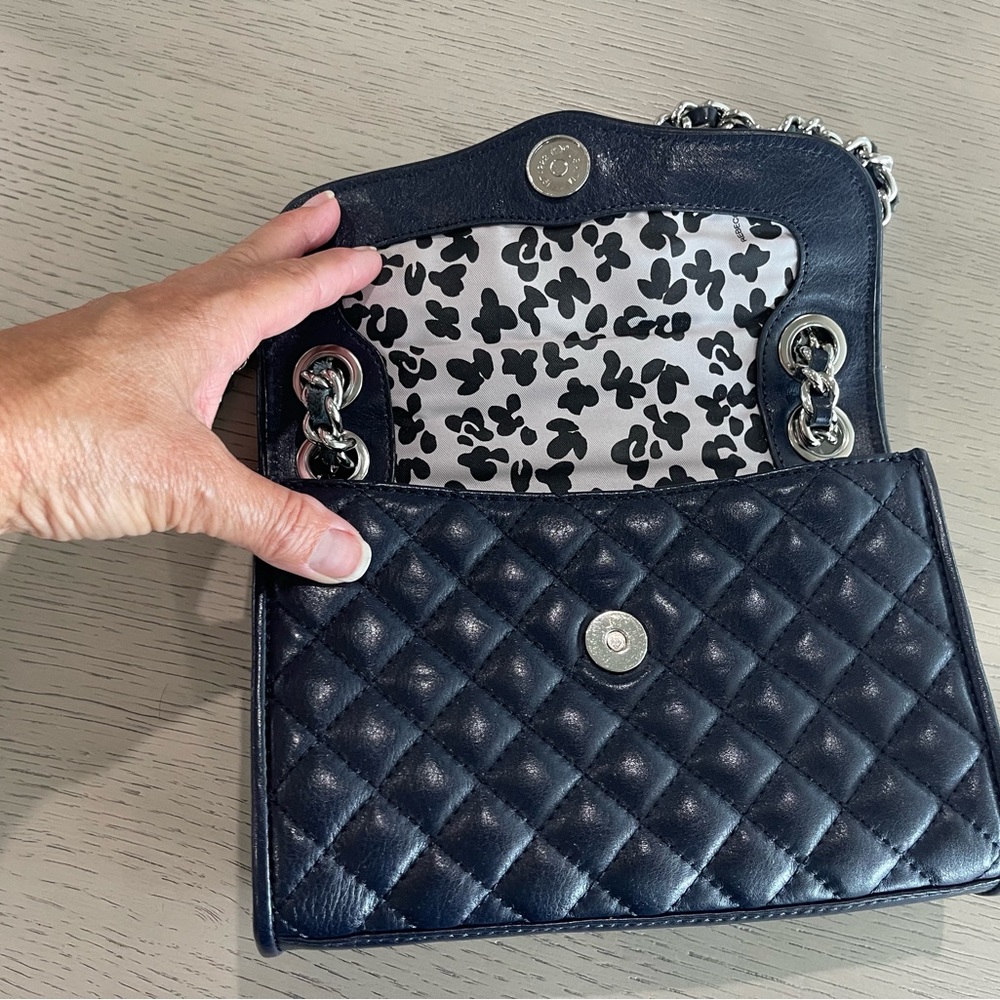 Rebecca Minkoff navy blue leather bag